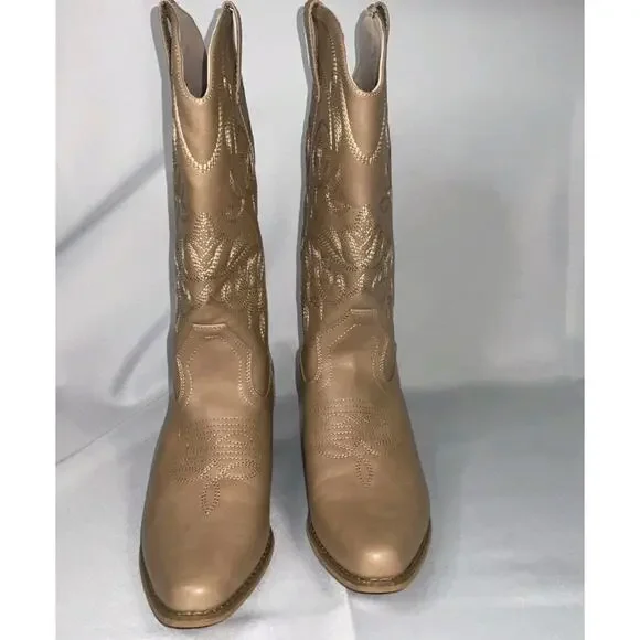 IUV Cowboy Boots For Women Pointy Toe Women's Western Cowgirl Boots... - Picture 3 of 11